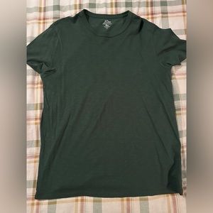 J crew green short sleeve